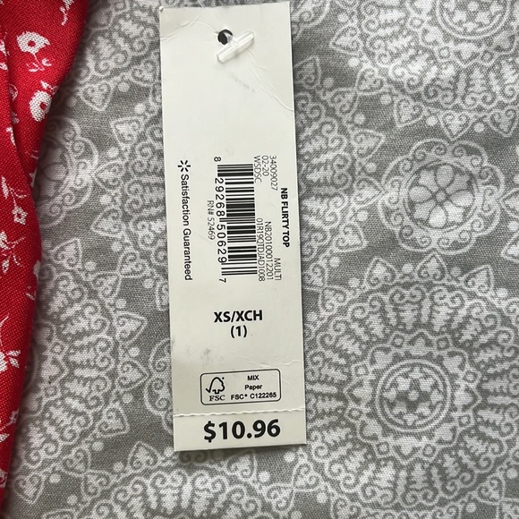 No Boundaries floral blouse - Picture 3 of 4